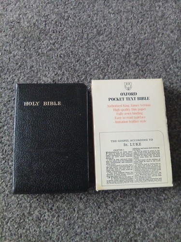 Oxford pocket text - text, bible