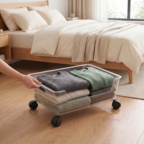 Plastic bedroom storage - plastic,