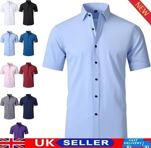 Solid color shirts stretch - solid,