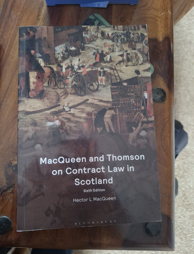 Macqueen thomson contract - &,