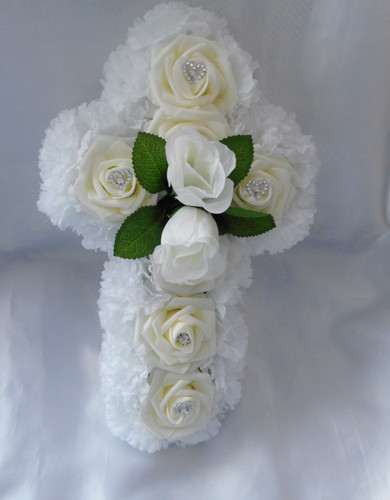 Artificial flowers memorial - flowers,