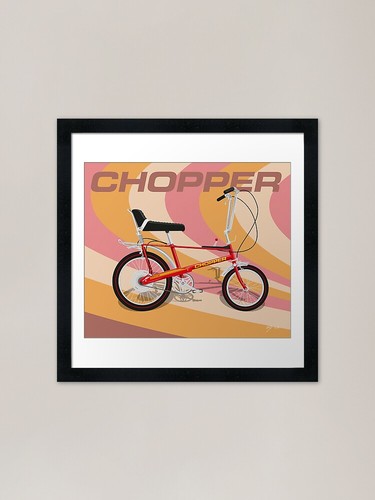 Raleigh chopper mk4 red - mk4, (retro