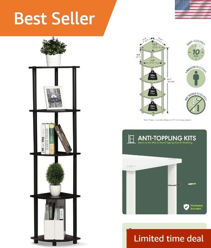 Elegant tier corner shelf - corner,