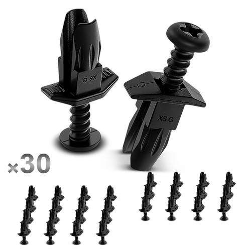 30x fastening clips bumper - 30x,