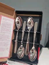 Alessi Nuovo Milano 4-piece Teaspoon Set