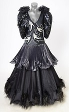 Vintage Black Sequin Detail