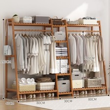 Heavy Duty Double Clothes Rail