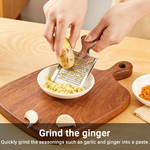 Ginger garlic grater stainless - ginger,