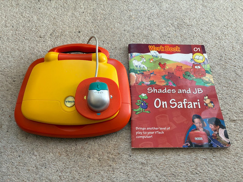 Vtech laptop and workbook - vtech,