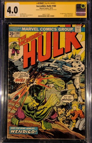 Incredible hulk 180 - 180, cgc