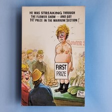 Comic Postcard 1981 Streaker Flower Show 1st Prize Marrow Bamforth & Co