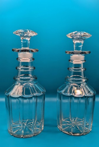 Georgian ring neck - neck, glass