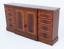 Georgian Sideboard Breakfront Revival Server Mahogany