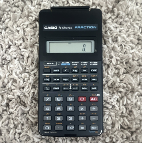 Casio 82super fraction - fx-82super,