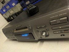 SONY MINDISC DECK MDS M100 with remote and 10 Mini Discs 