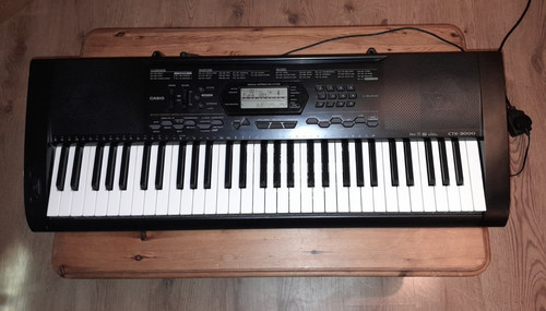 Casio ctk 3000 keyboard used - casio, ctk-3000