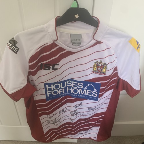 Wigan warriors 2014 - warriors, signed
