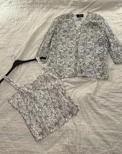 White & Black lace jacket