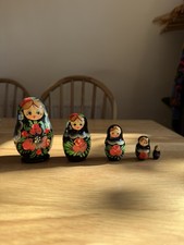 Vintage hand painted black - hand,