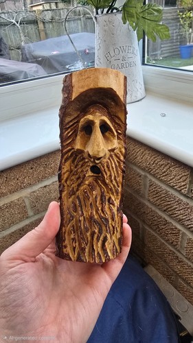 Handmade wooden decorative - wooden,