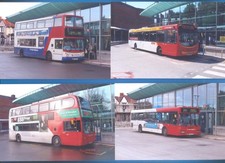 NATIONAL EXPRESS BUSES AT
