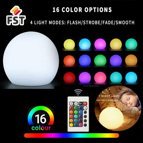 Led round night light table - led,