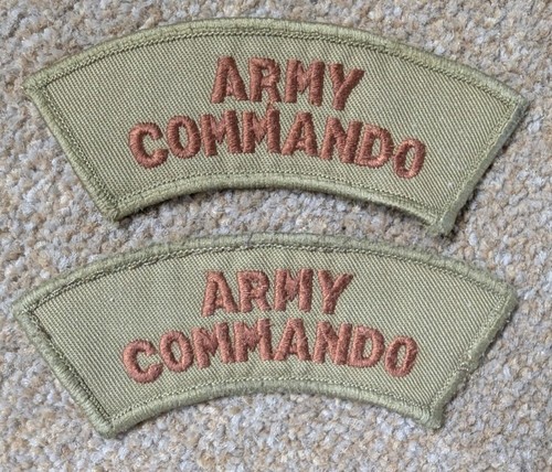 British army commando shoulder - british,