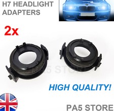 2x H7 Bulb Holder Adapters
