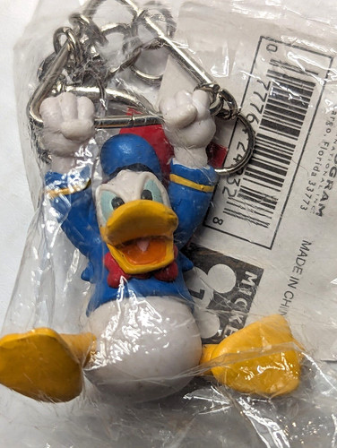 Donald duck swing ring keyring - duck,