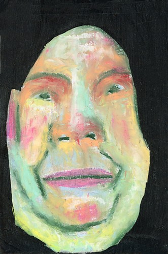 Man portrait painting - portrait,