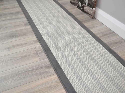Herringbone design runner rug - herringbone,