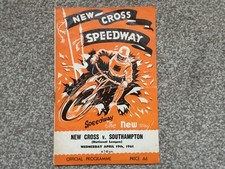 * NEW CROSS v SOUTHAMPTON