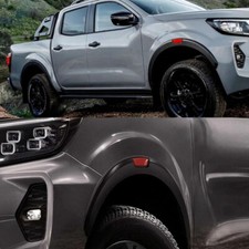 6PCS & FOR NISSAN NAVARA D23 NP300 15-20 WHEEL ARCHES FENDER FLARES BODY KIT UK
