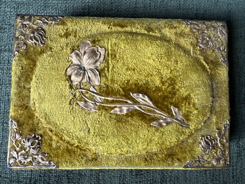 Antique jewellery sewing box - jewellery,