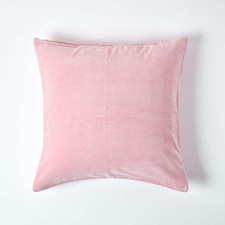 Large Pink Velvet Cushion