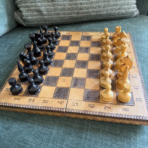 Vintage wooden folding - wooden,