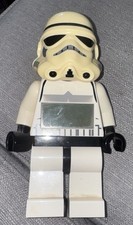 Lego Star Wars Stormtrooper Minifigure Alarm Clock LED Backlight - Fully Working