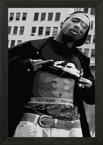 Tupac shakur framed - shakur, art