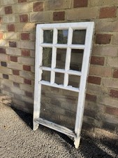 Reclaimed Old Georgian 10 Panel Wooden Window 980 Or 876 x 455mm