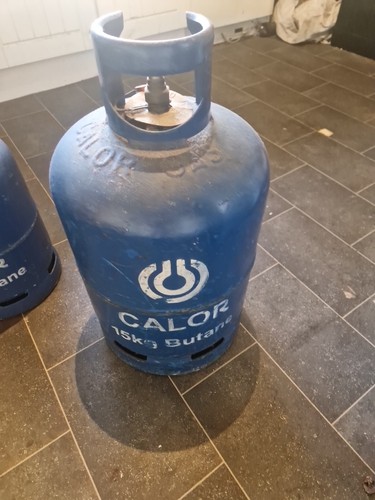 Calor gas bottle - bottle, empty