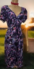Jigsaw Midi Dress UK 8 Multi