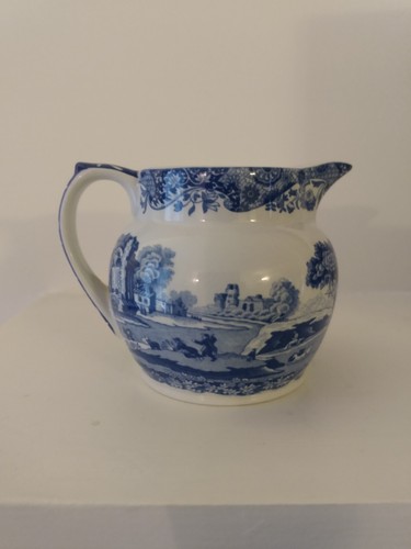Spode blue italian miniature - blue,