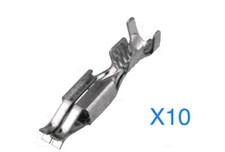 Quadlock Make car radio stereo connector adaptor Repair Pins Only X10 Female Pin