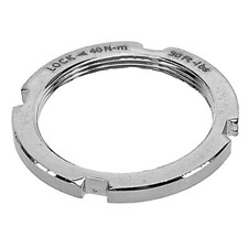Track Bike Lock-Ring, Fixed Gear, Fixie - Silver