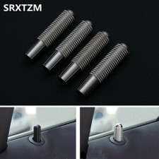 4x Metal Car Interior Front Rear Door Lock Knob Pin Cover For Benz C W205 2015 