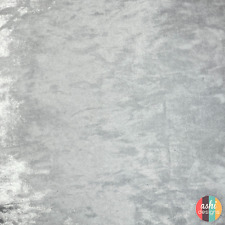 Crushed Velvet Fabric Upholstery Material High Quality Craft Cushion FR BS7177