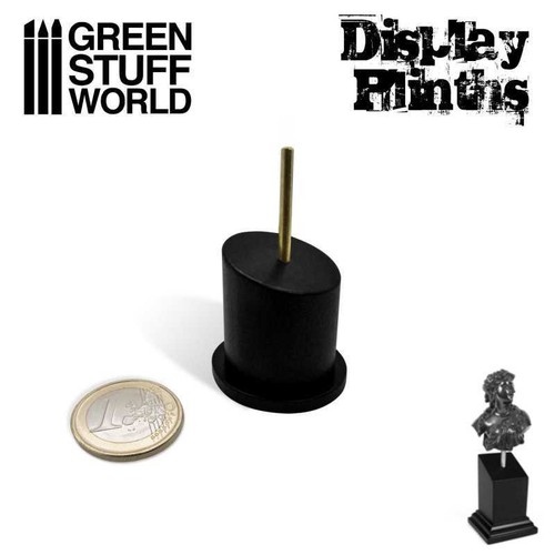 Tapered round bust plinth - tapered,
