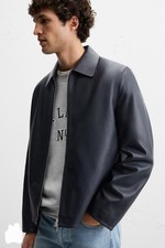 Zara Men's Leather Jacket