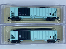 Atlas N Scale Trainman Buffalo & Pittsburgh Railroad 90 Ton Hopper "8087/"8089