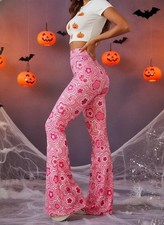 70s Flare Pants High Waist